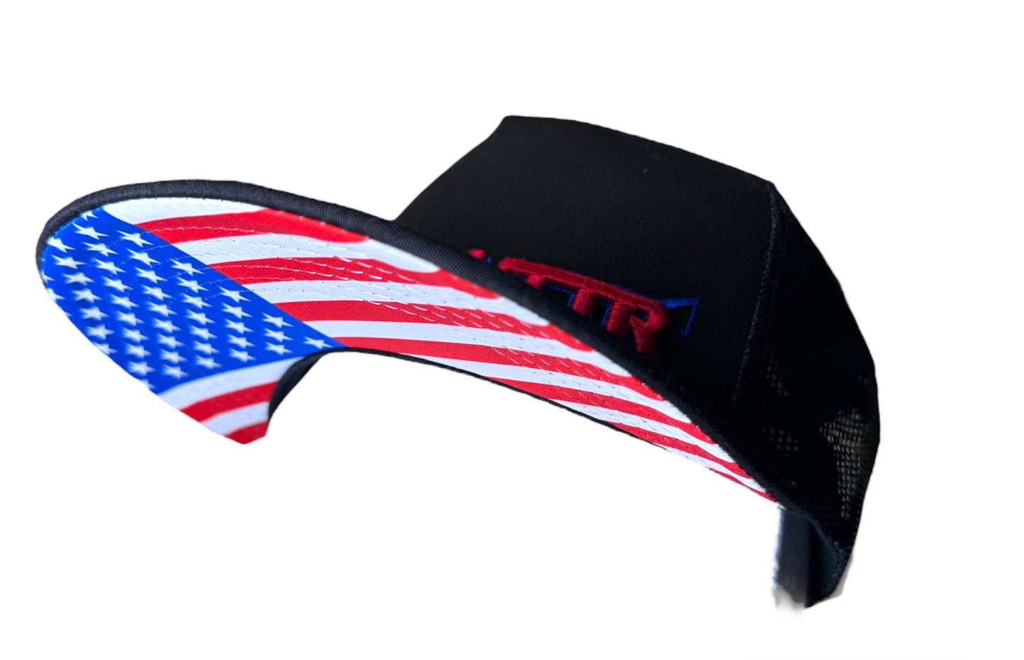 Trucker Snap Back American Flag